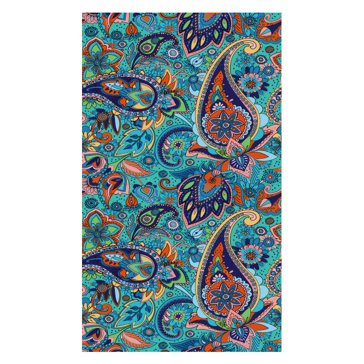 Beach towel with creative floral design Kalsten