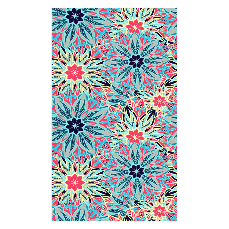 Beach towel with creative floral design Kalsten