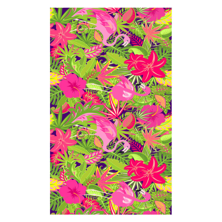 Beach towel with creative floral design Kalsten