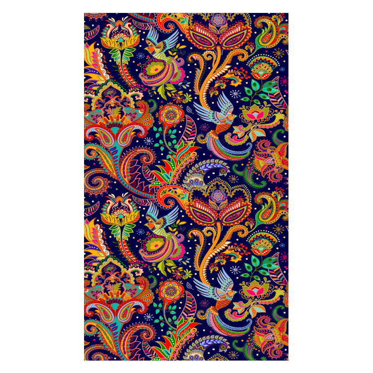 Beach towel with creative floral design Kalsten