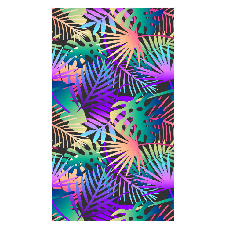 Beach towel with creative floral design Kalsten