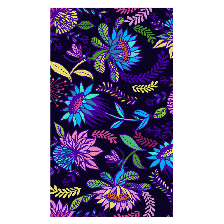 Beach towel with creative floral design Kalsten