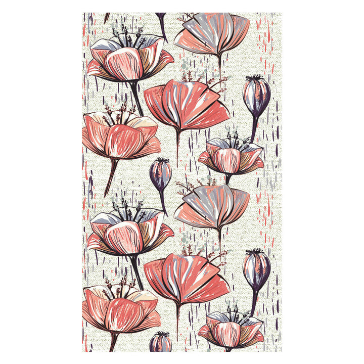 Beach towel with creative floral design Kalsten