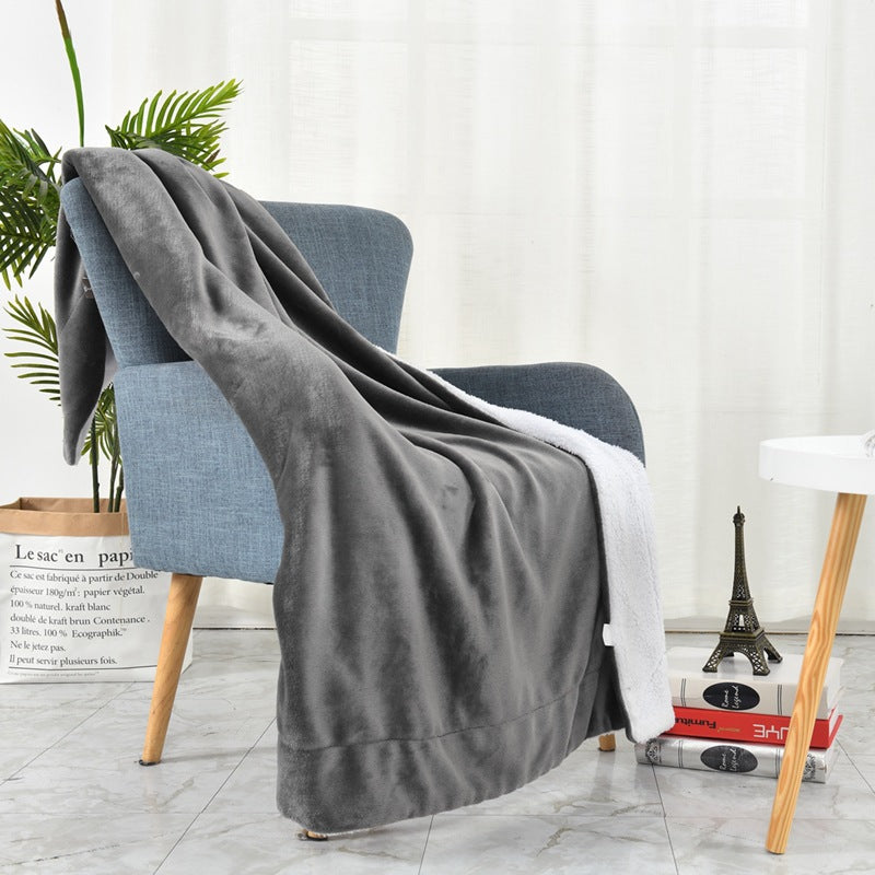 Women soft and warming fleece blanket Kalsten