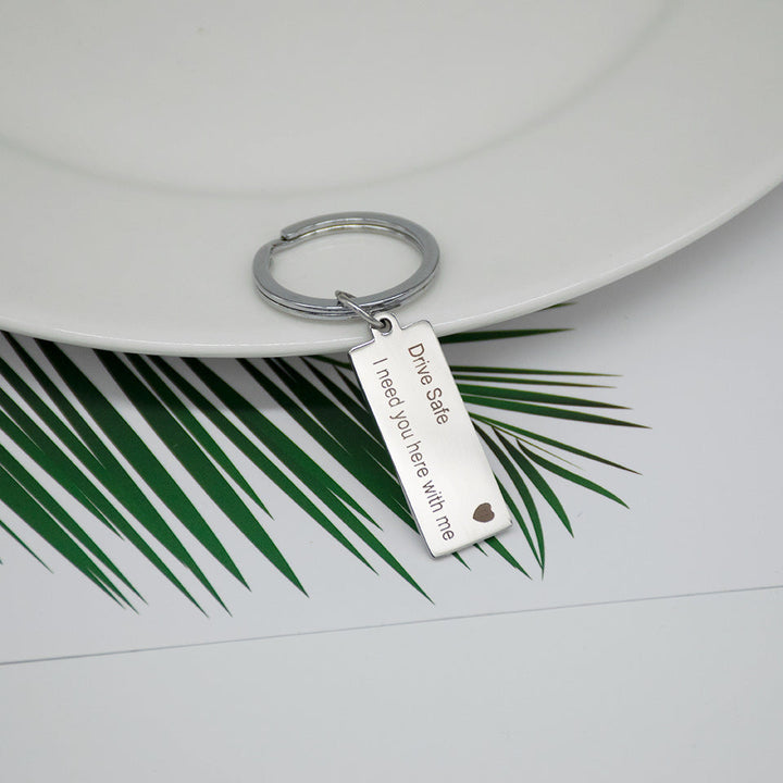 Personalized Engraved Keychain Kalsten