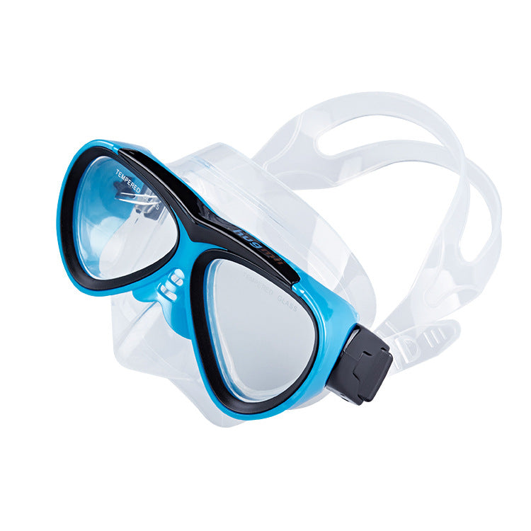 Diving mask with elastic adjustment and anti-fog technology Kalsten