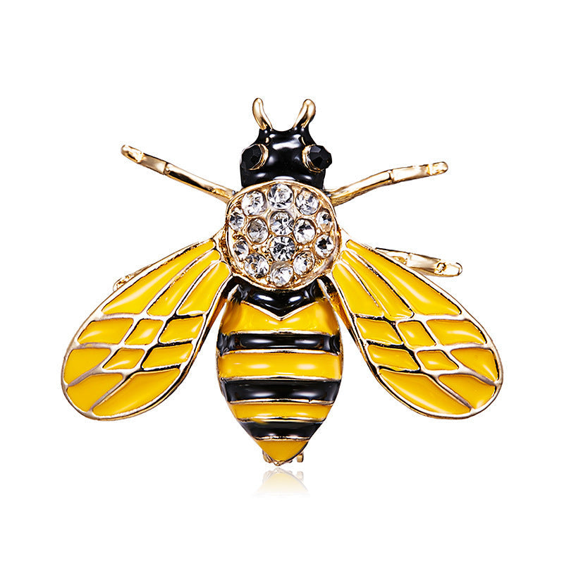 Decorative Bee-Inspired Brooch Kalsten
