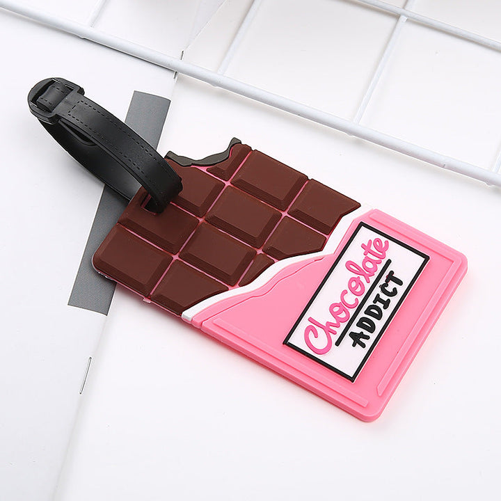 Unisex Chocolate-Themed Luggage Identifier Kalsten