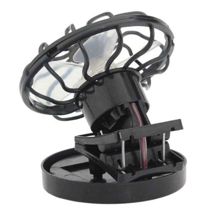 Unisex non-clippable solar clip fan for caps, hats, and outdoor with safety grid Kalsten