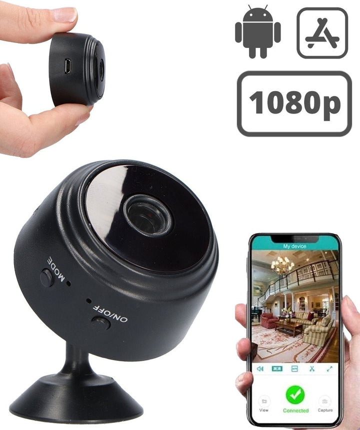 SafetyCam WiFi Camera - Ultra Compact 1080p WiFi Camera for Maximum Safety Kalsten