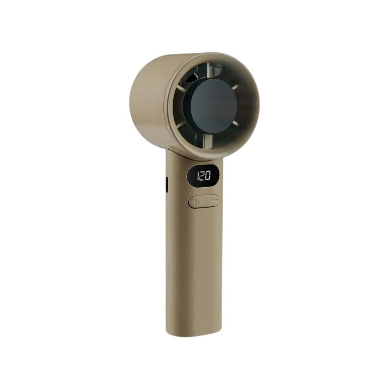 MTech Handheld High-Speed Fan – Rechargeable USB Mini Fan with 120 Speeds & Display | Kalsten