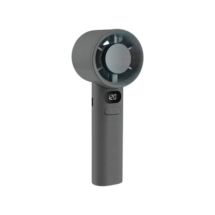 MTech Handheld High-Speed Fan – Rechargeable USB Mini Fan with 120 Speeds & Display | Kalsten