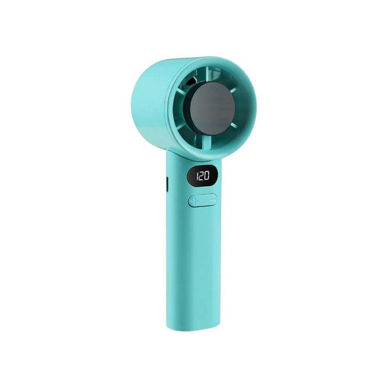 MTech Handheld High-Speed Fan – Rechargeable USB Mini Fan with 120 Speeds & Display | Kalsten