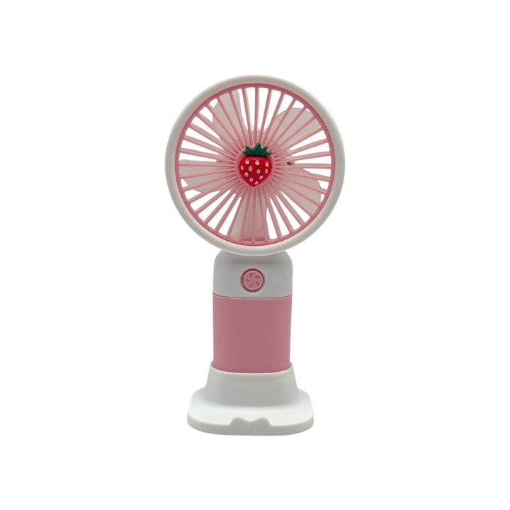 MTech Portable Handheld Fan – Strong Wind, Noiseless, Rechargeable Mini Fan With Base | Kalsten