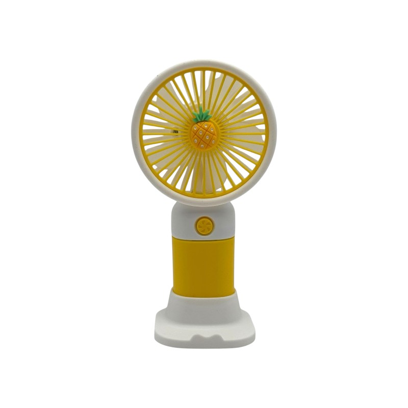 MTech Portable Handheld Fan – Strong Wind, Noiseless, Rechargeable Mini Fan With Base | Kalsten
