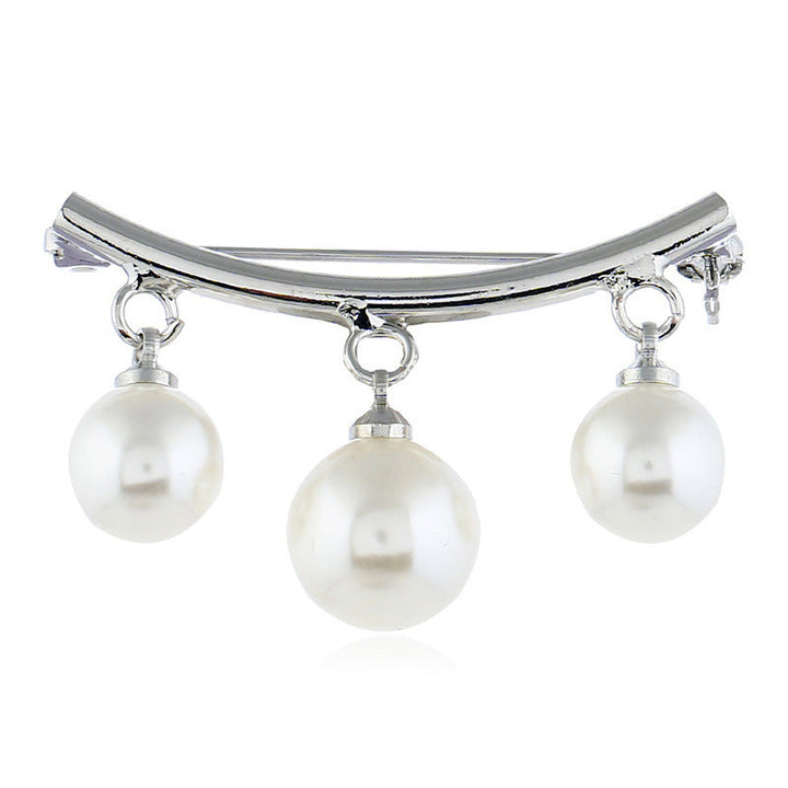 Elegant Pearl Drop Brooch Kalsten