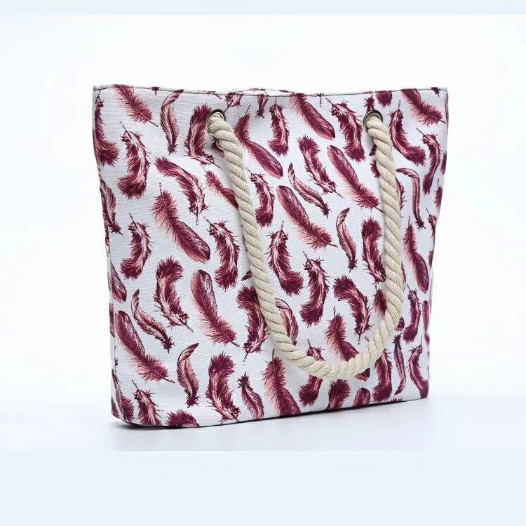 Fashionable and Large Beach Bag Made of Durable Material Kalsten