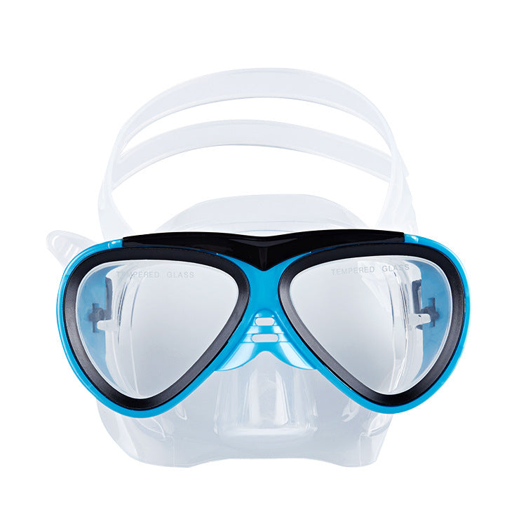 Diving mask with elastic adjustment and anti-fog technology Kalsten