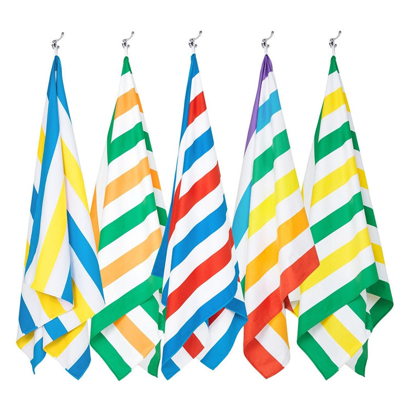 Beach towel with modern striped pattern Kalsten