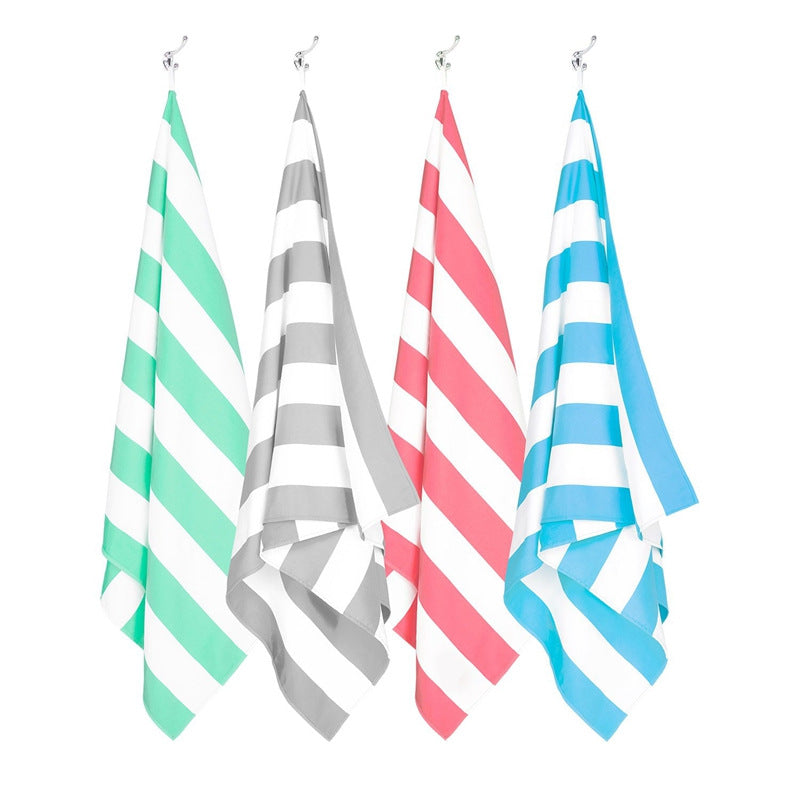 Beach towel with modern striped pattern Kalsten