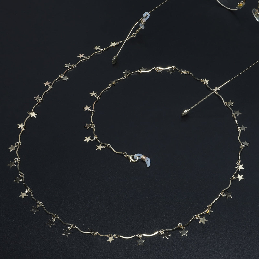 Star-Decorated Eyewear Chain Kalsten