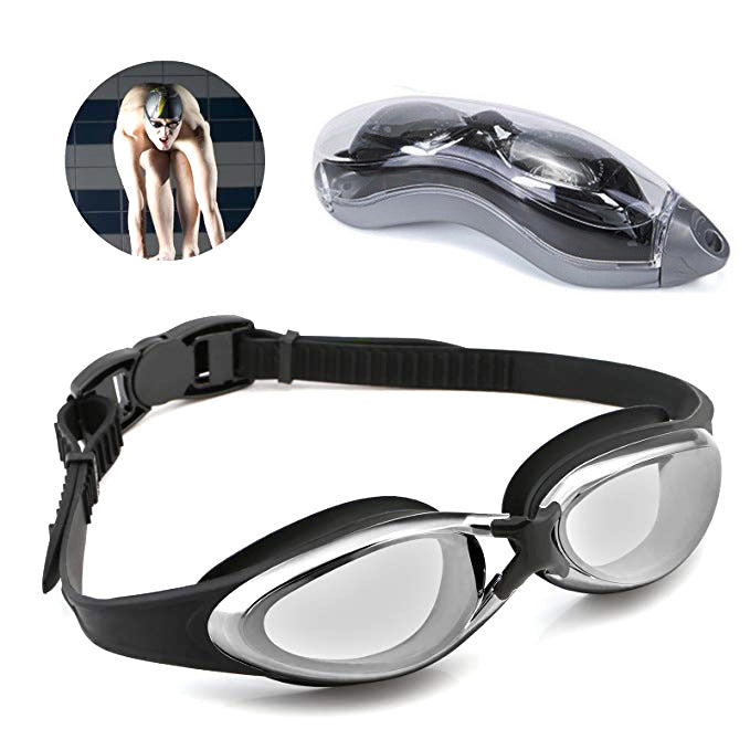 Swimming goggles with ergonomic design and UV protection Kalsten