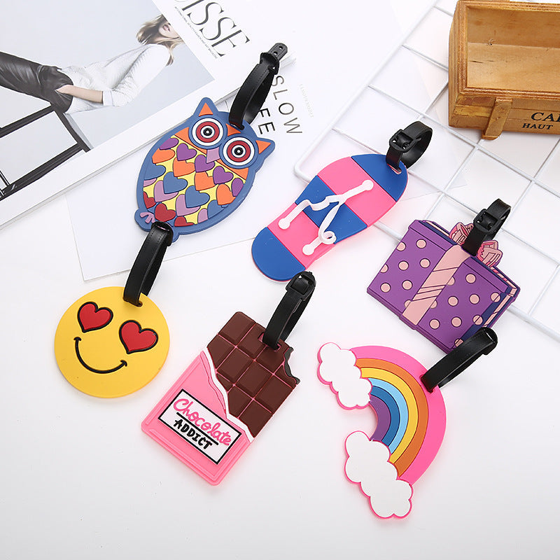 Unisex Chocolate-Themed Luggage Identifier Kalsten