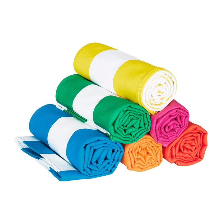 Beach towel with modern striped pattern Kalsten