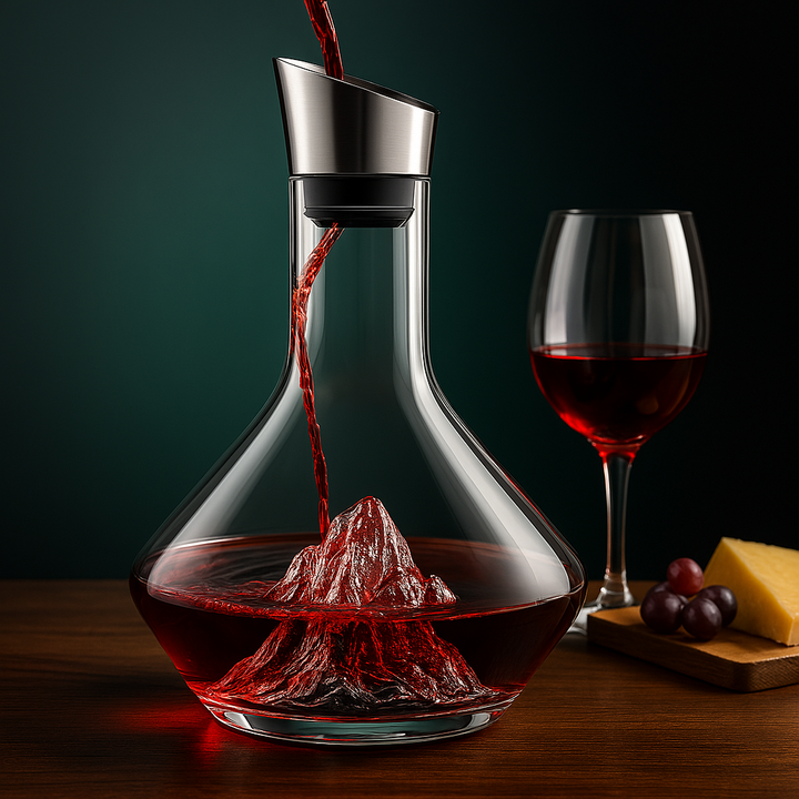 Modern Crystal Glass Carafe Kalsten