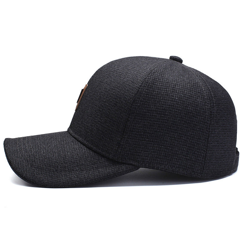 Men's Casual Textured Baseball Cap Kalsten