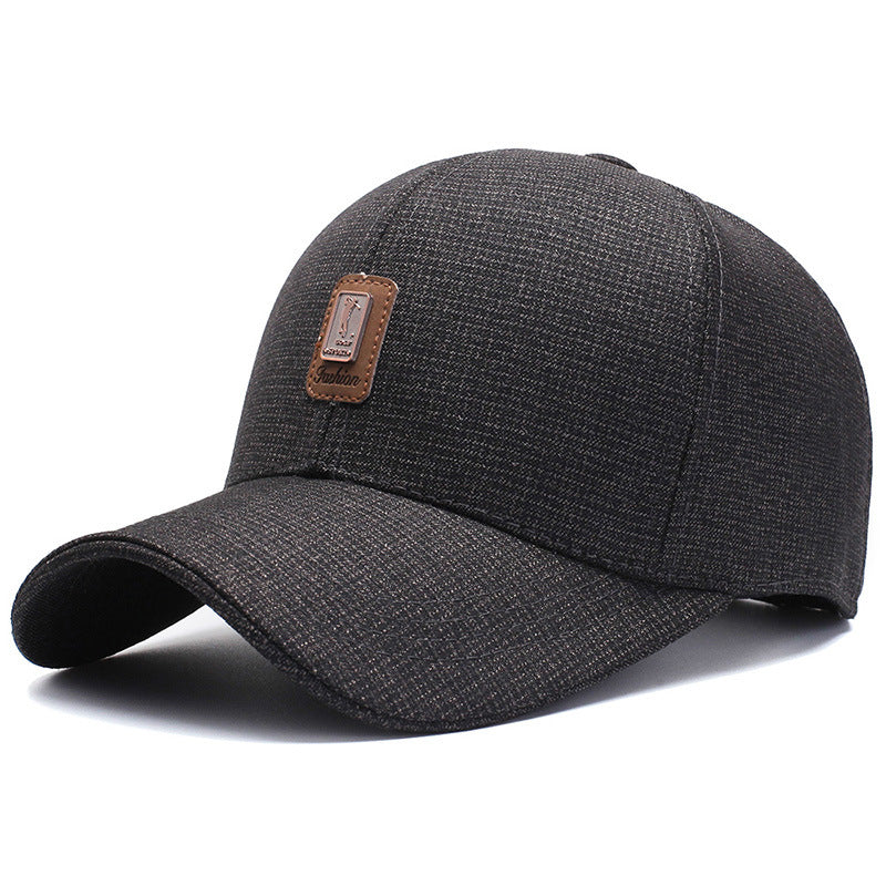 Men's Casual Textured Baseball Cap Kalsten