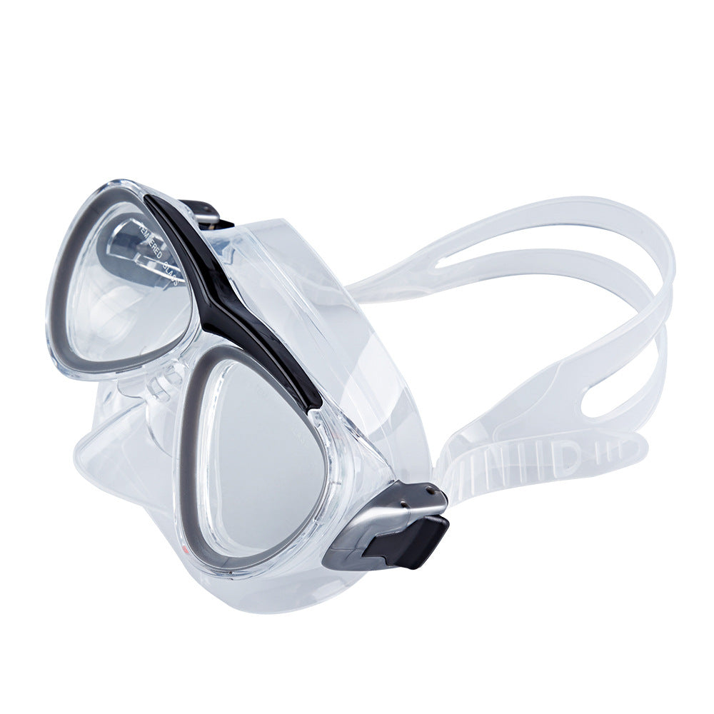 Diving mask with elastic adjustment and anti-fog technology Kalsten