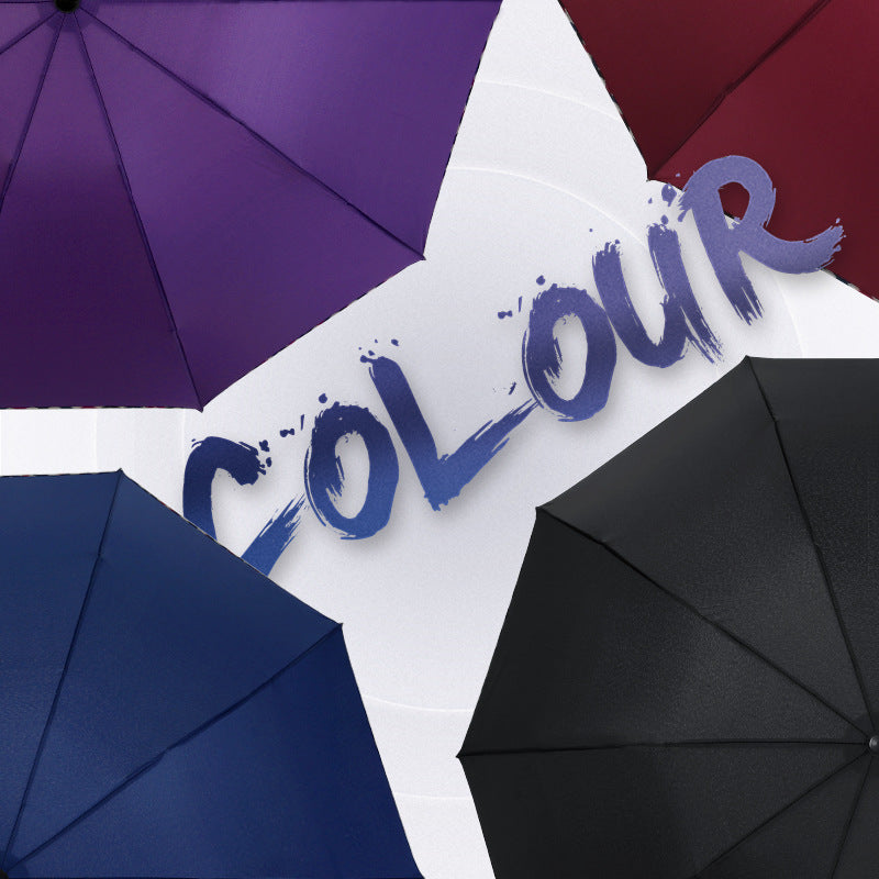 Women lightweight automatic umbrella with sturdy frame and practical carrying mechanism Kalsten