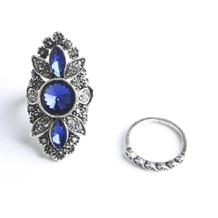 Elegant Leaf-Designed Adjustable Ring Kalsten