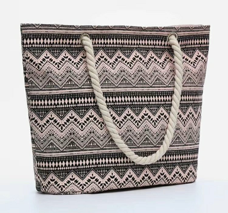 Fashionable and Large Beach Bag Made of Durable Material Kalsten