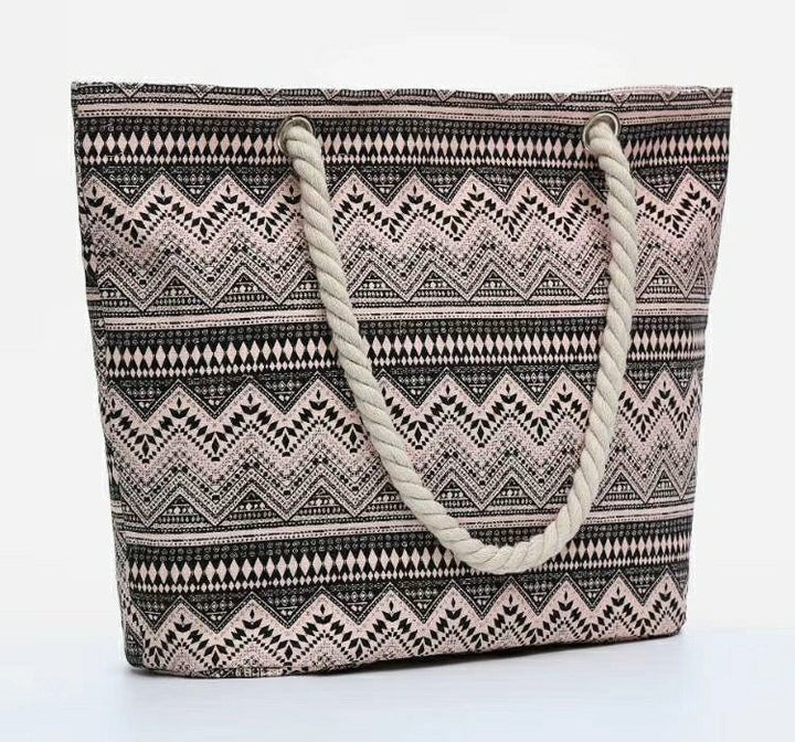 Fashionable and Large Beach Bag Made of Durable Material Kalsten