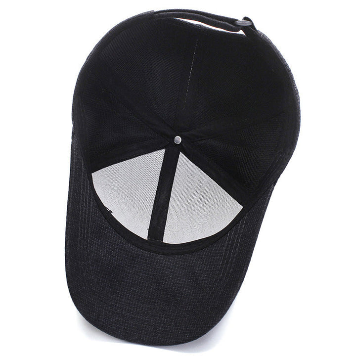 Men's Casual Textured Baseball Cap Kalsten