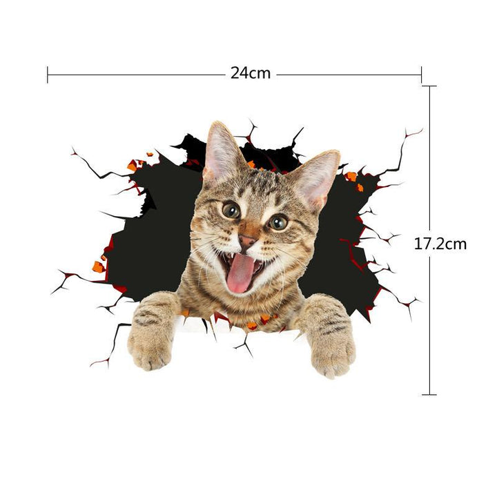 Cute 3D Simulation Animal Car Sticker | Kalsten