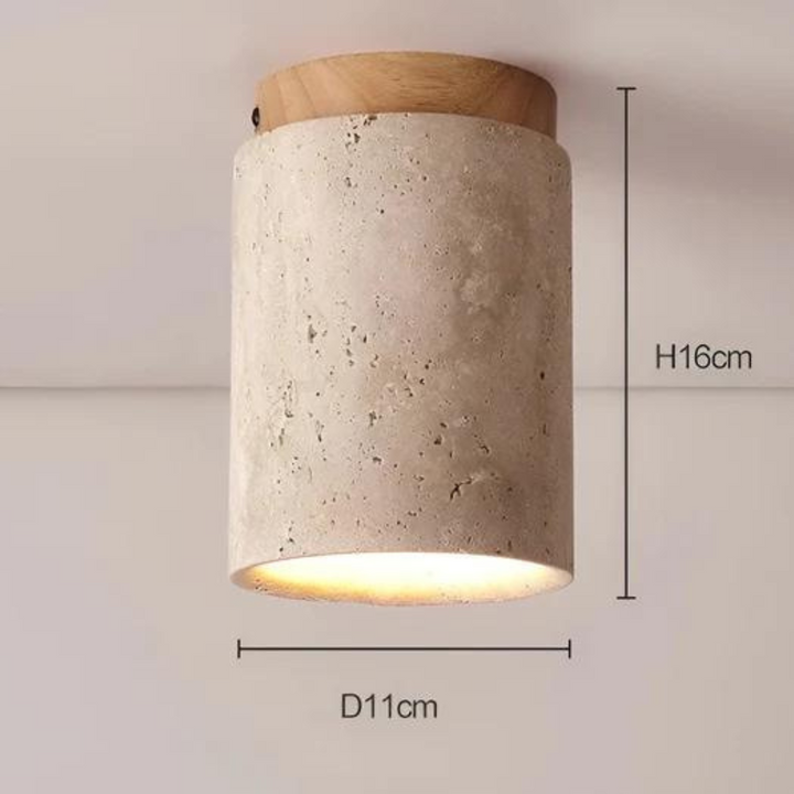 Trendy Round Japanese Style Ceiling Lamp - ZenLight | Kalsten