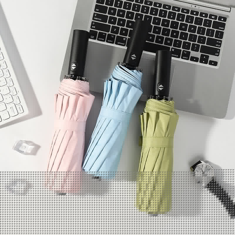 Women's automatic folding umbrella with spacious canopy Kalsten
