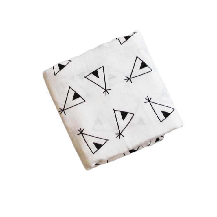 Soft Cotton Muslin Swaddle Blanket kalsten