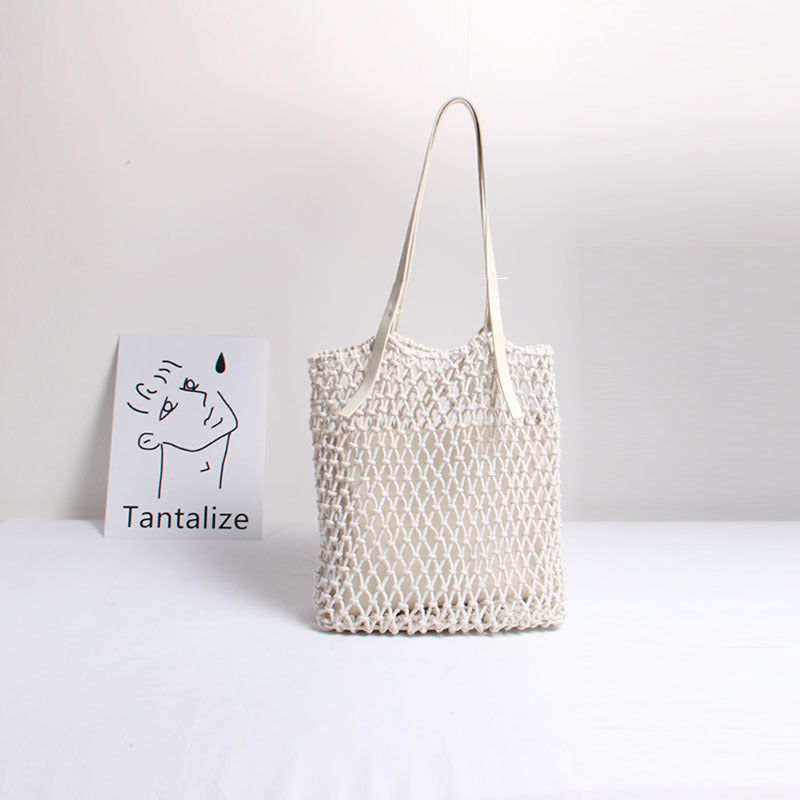 Handcrafted Macramé Tote Bag Kalsten