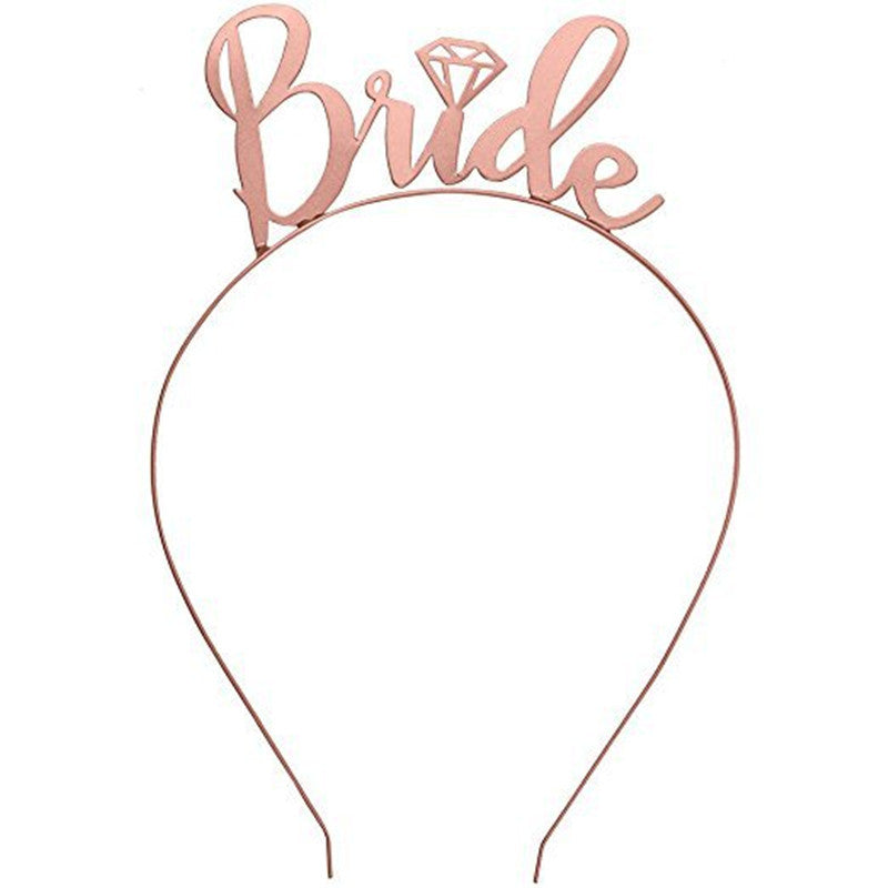 Women's Wedding Crown with Text Kalsten