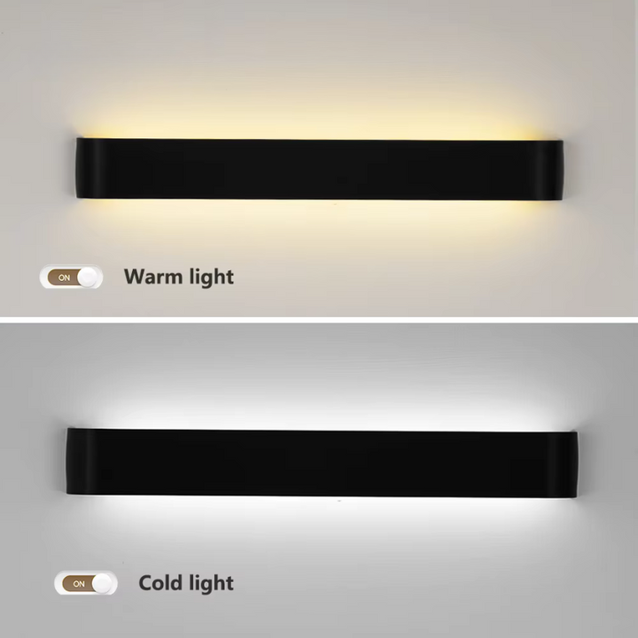 Nordic LED Wall Light - Modern Brushed Aluminum Indoor Wall Light | Kalsten