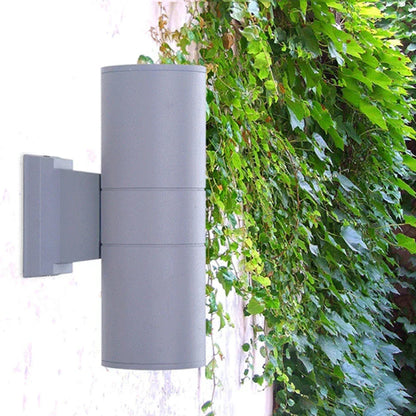 Aluminium outdoor wall lamp with LED - Modern light for garden and terrace | Karnz
