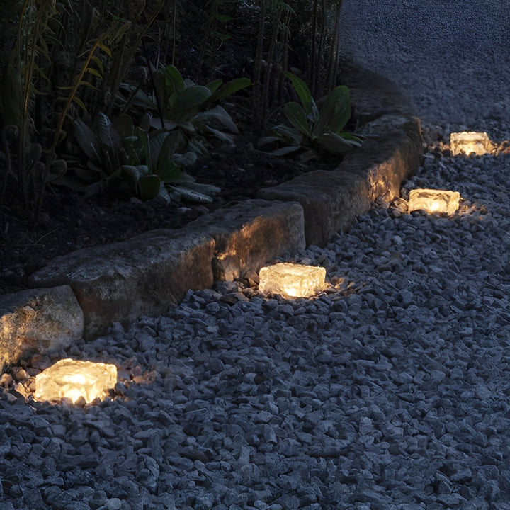 Solar Glass Brick Pathway Light Kalsten