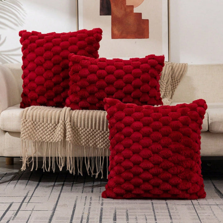 VelvetSoft Plush Pillowcase for Sofa or Bed