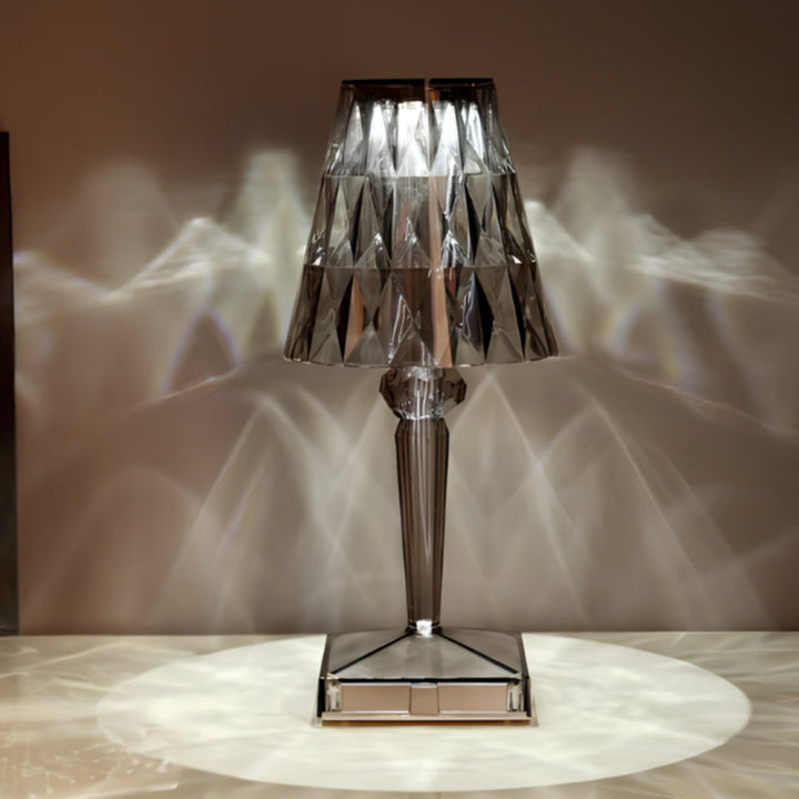 Crystal Table Lamp with Touch Control - LumeCrystal | Kalsten