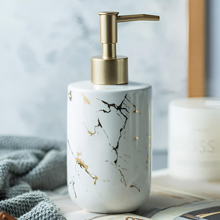 Kalsten | Golden Marble Luxe Dispenser