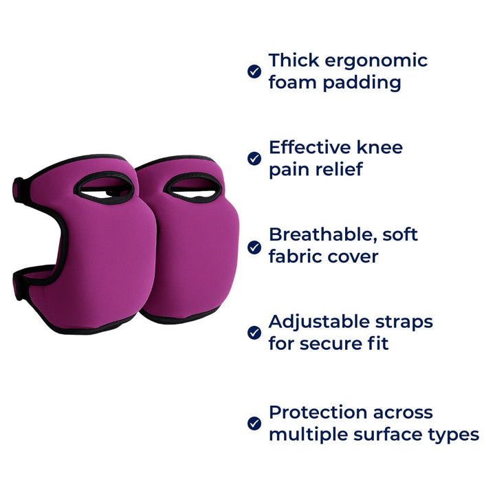Knee Pain Relief Cushion – Thick Foam Support – Protects Joints & Reduces Strain – Gardening & DIY Use Kalsten